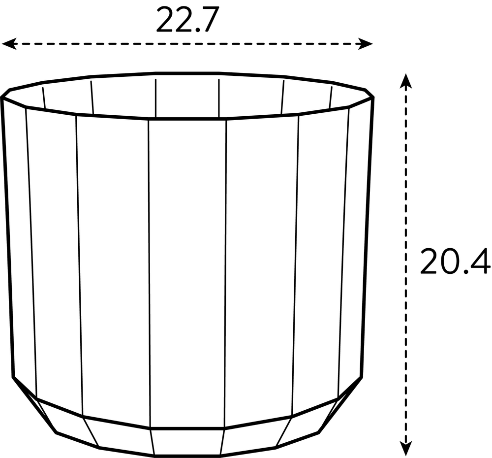 Facet Rund 23