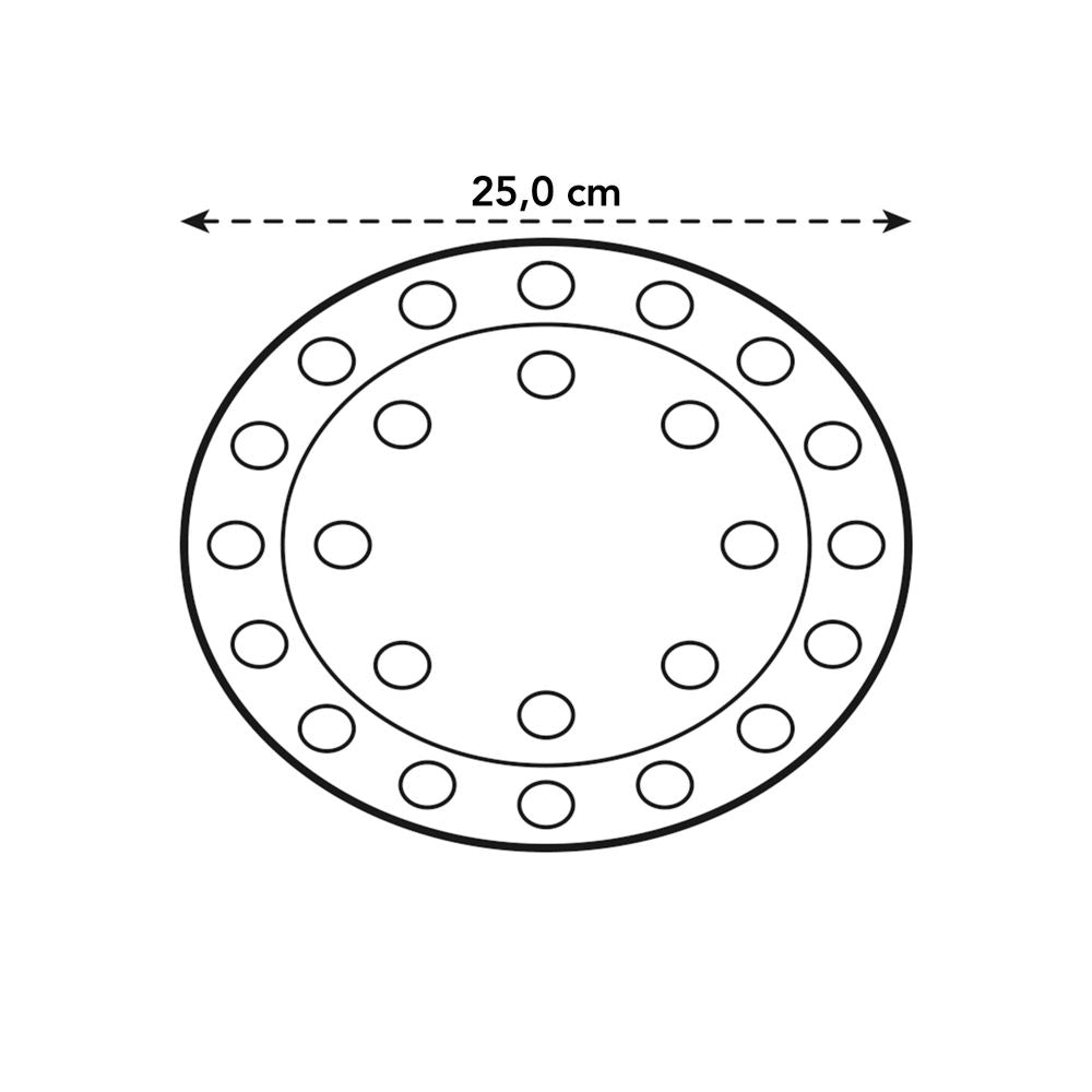 Floorprotector Rund 25