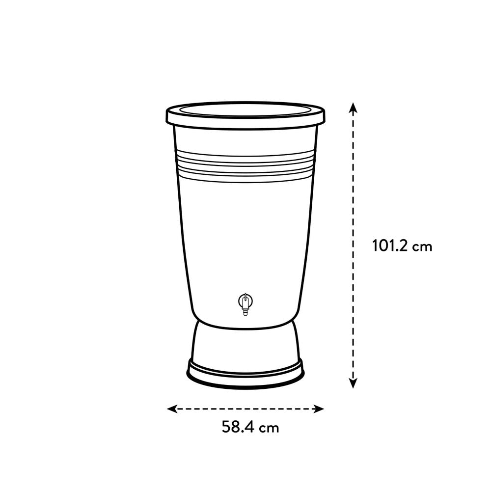 Green Basics Regentonne Plus 110ltr