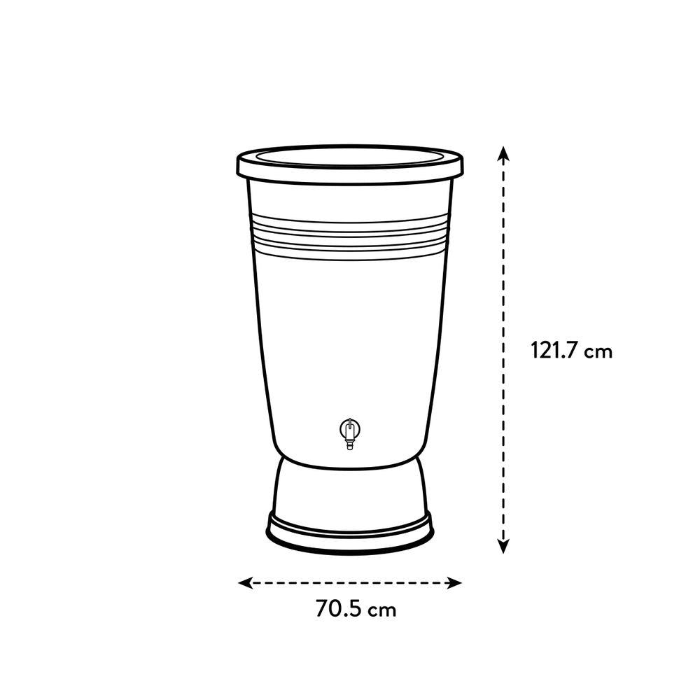 Green Basics Regentonne Plus 200ltr