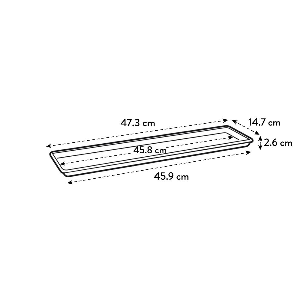 Green Basics Balkon Untersetzer 50