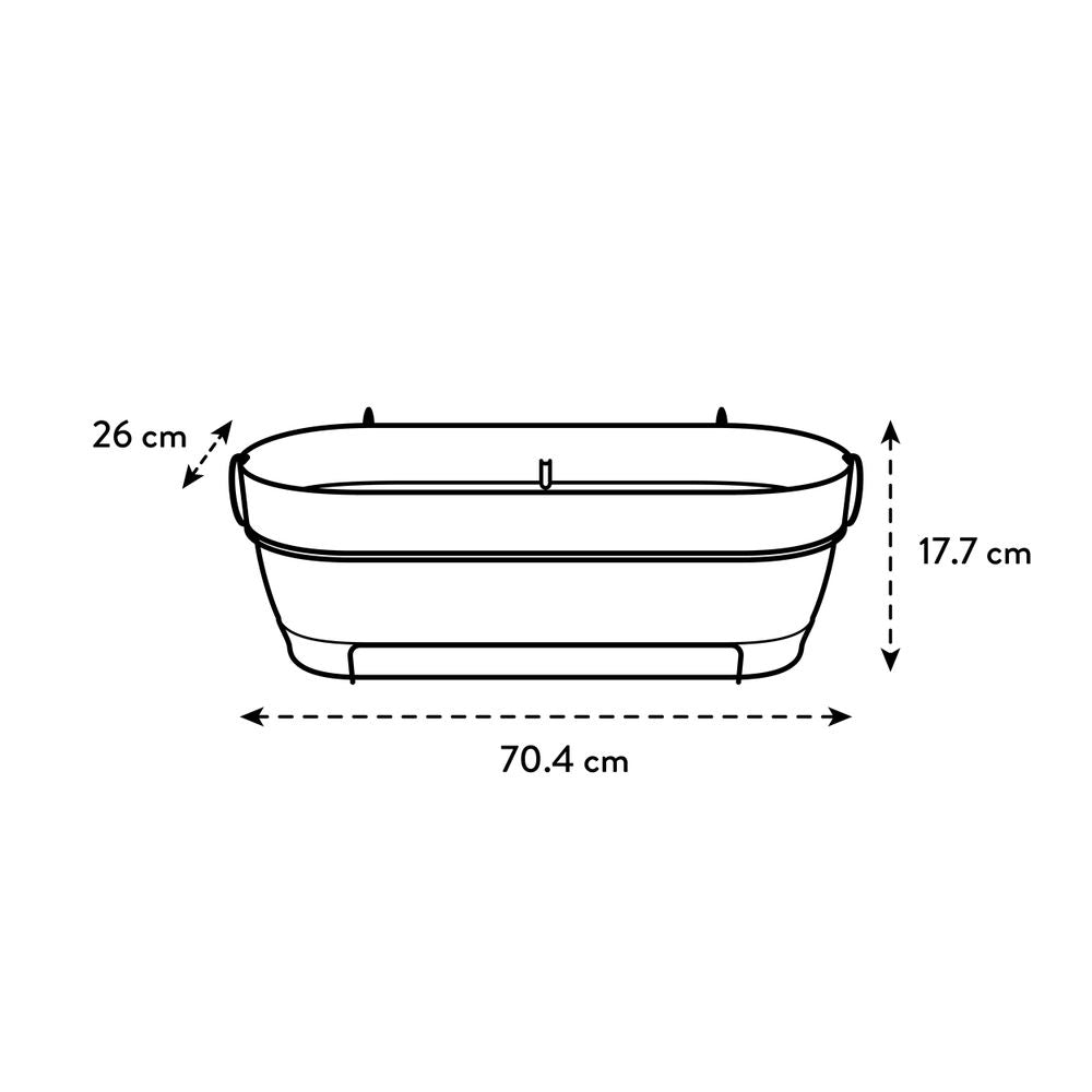 Vibia Campana Balkonkasten Allin1 70