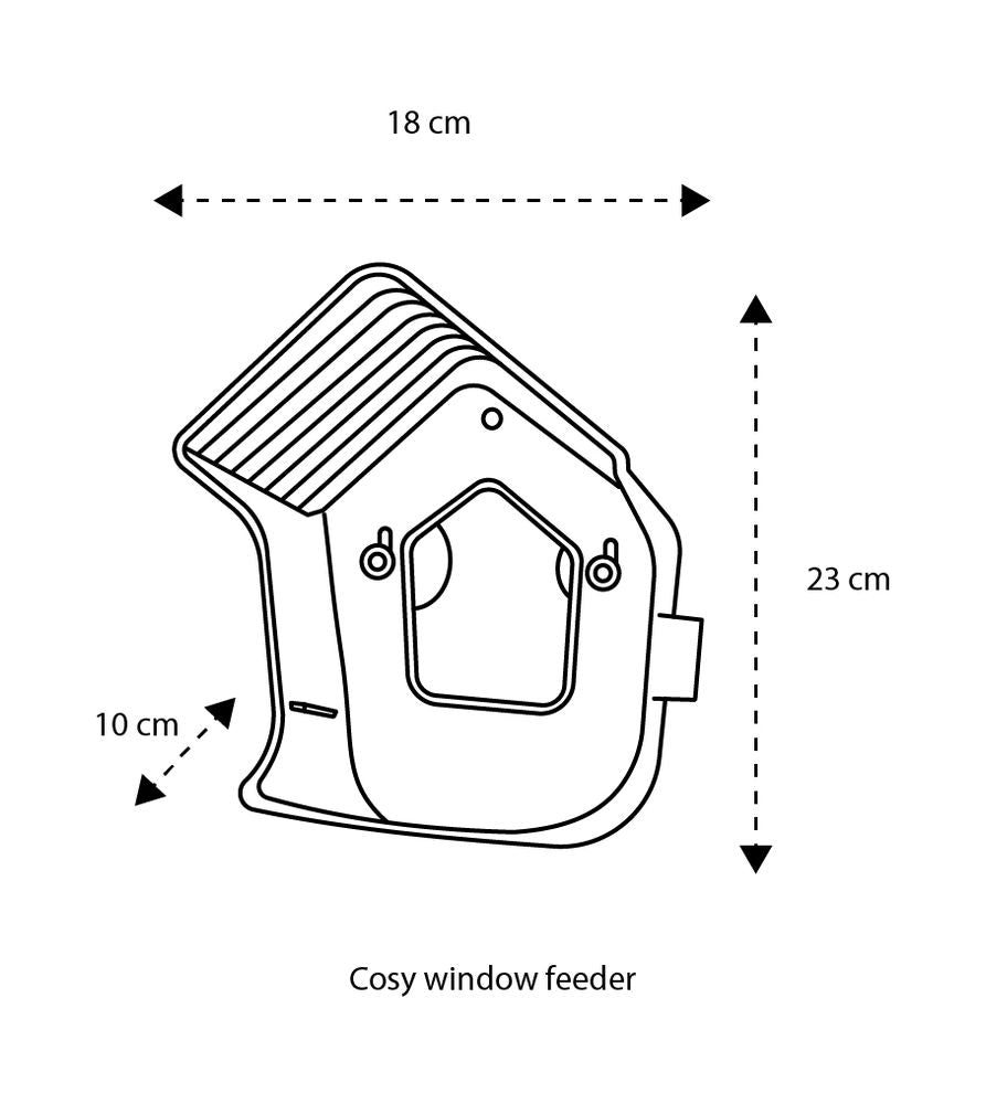 Cosy Fenster Futterhäus 23