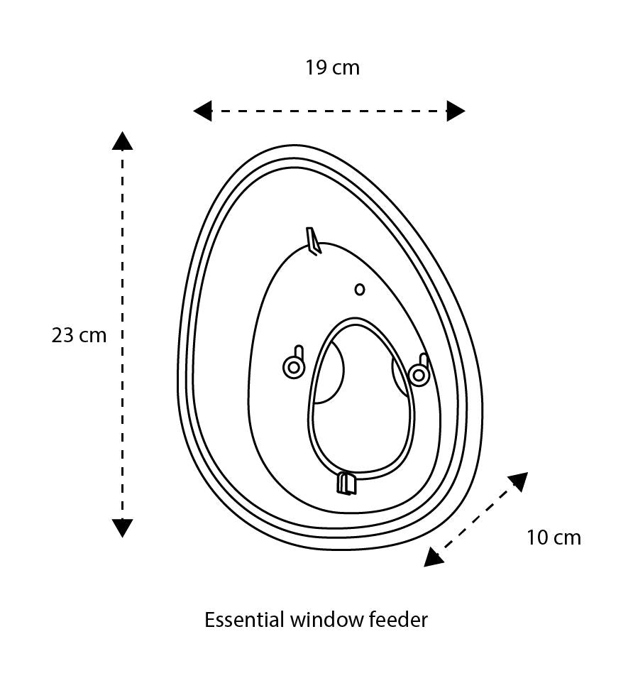 Essential Fenster Futterhäus 25