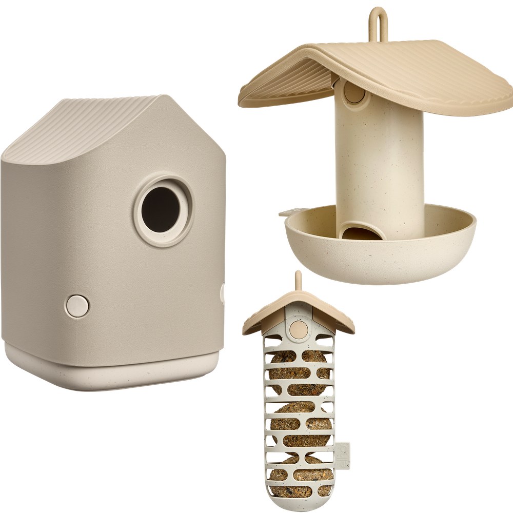 BNDL Cosy House+suet+silo Feeders