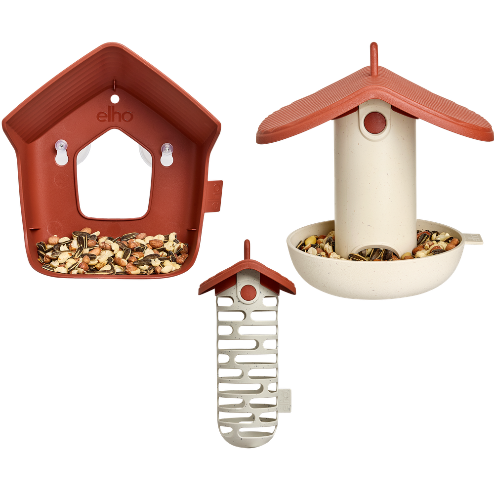 BNDL Cosy Window+suet+silo Feeders