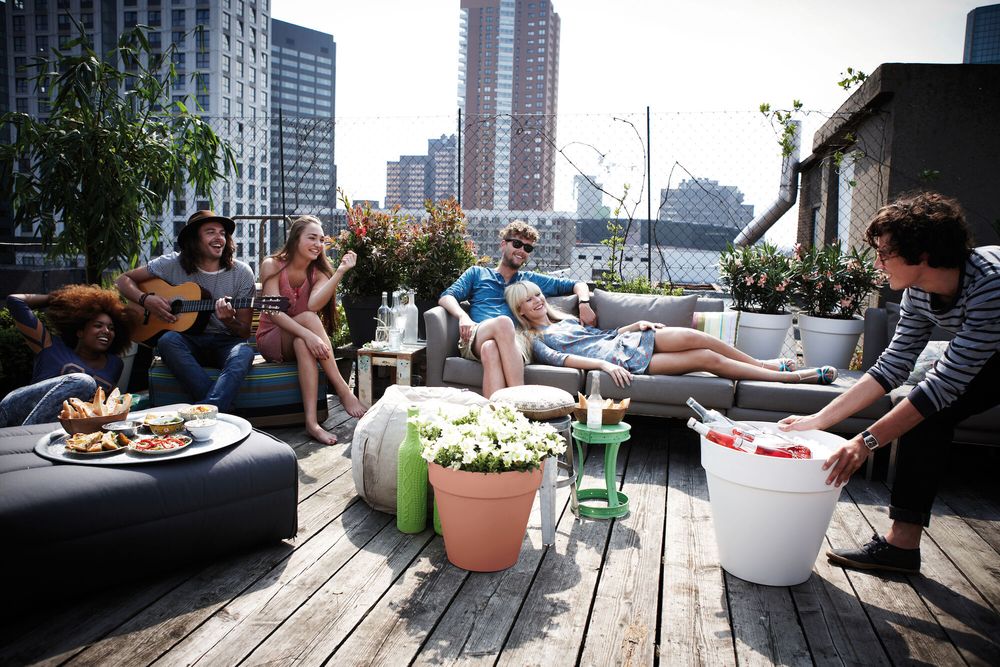 Loft Urban Rund Rollen 50