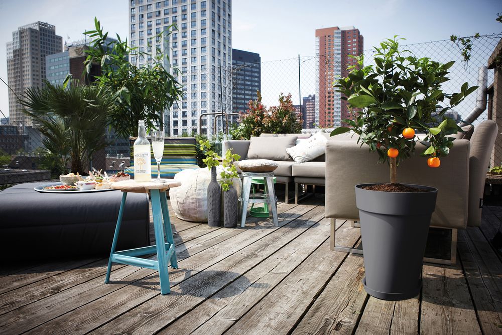Loft Urban Untersetzer Rund 28