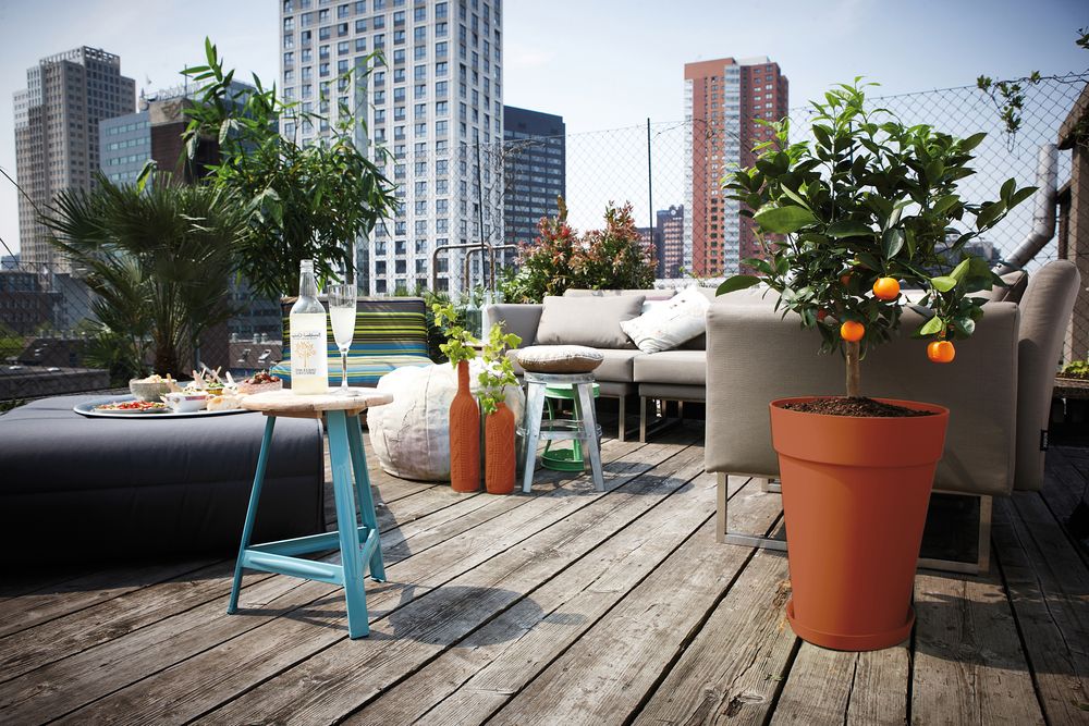 Loft Urban Untersetzer Rund 28