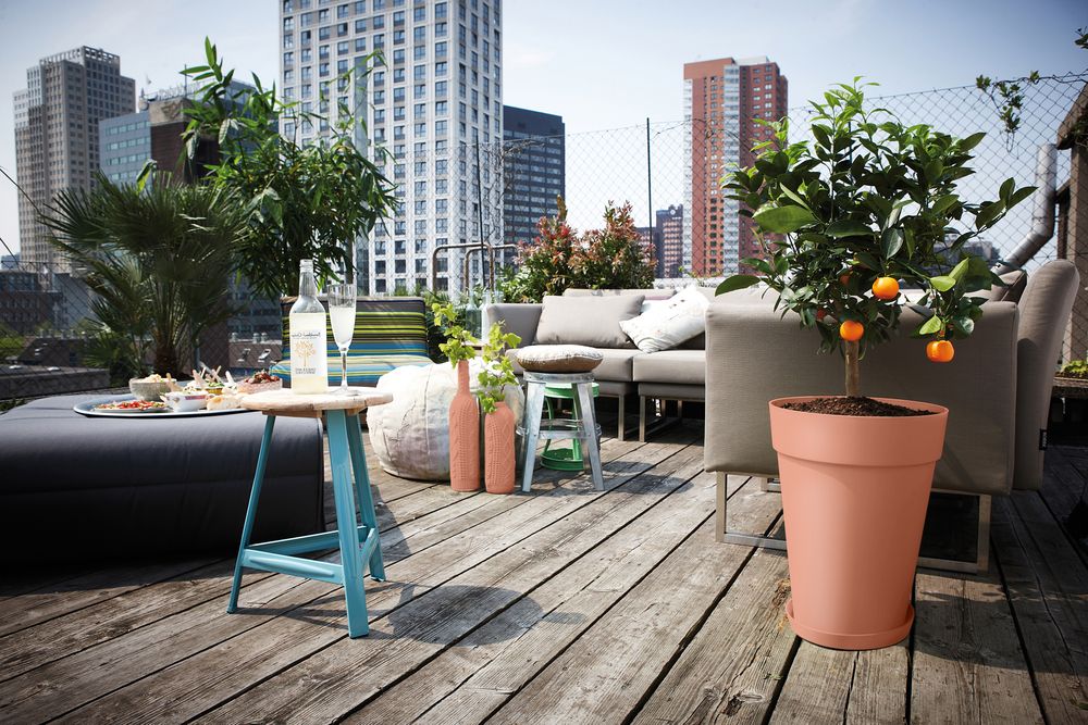 Loft Urban Untersetzer Rund 28