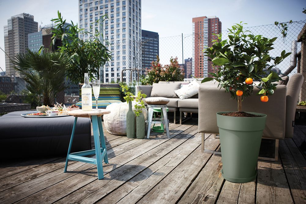 Loft Urban Untersetzer Rund 21