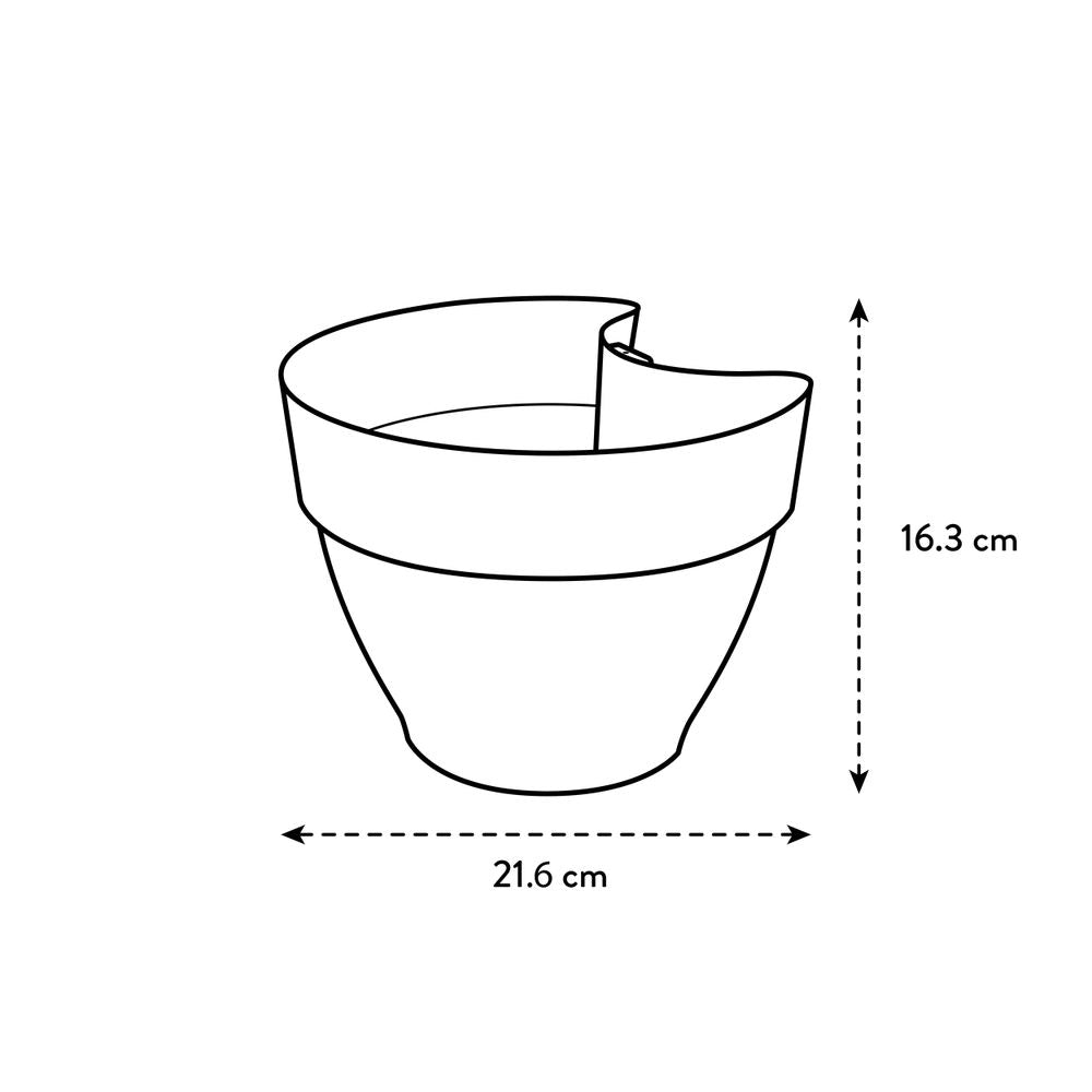 BNDL Vibia C. Fallrohrpflanzgefäss X 3